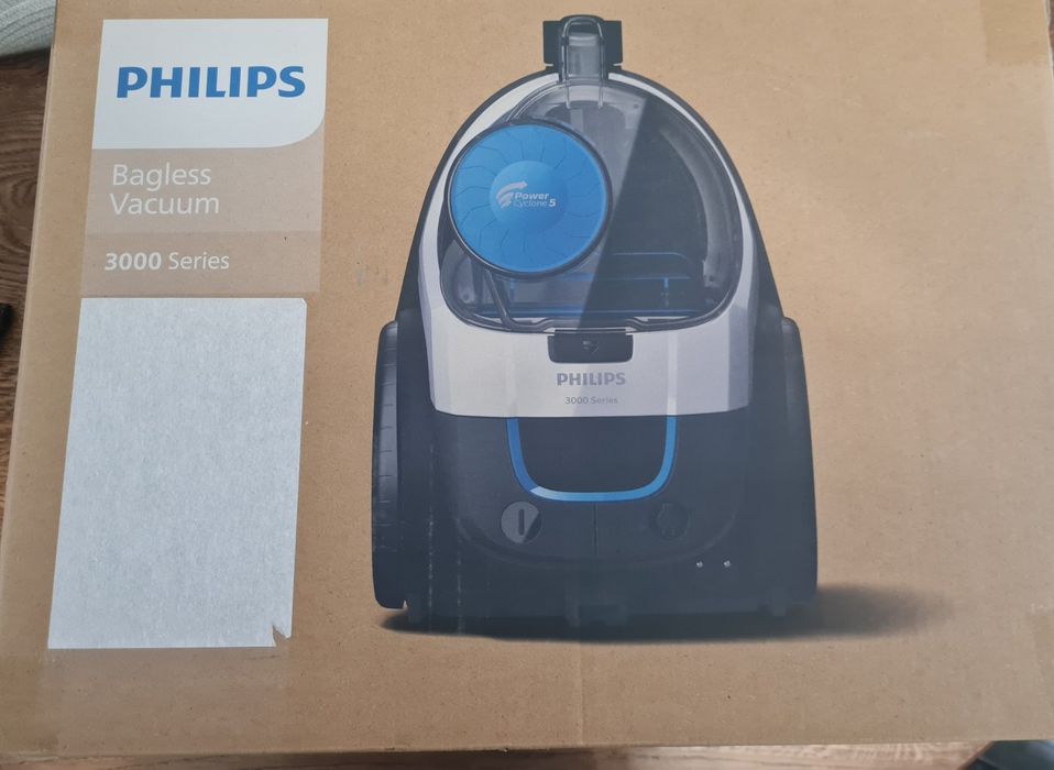 Odkurzacz Bezworkowy PHILIPS 3000 series FC9332/09 Czarny, Niebieski,