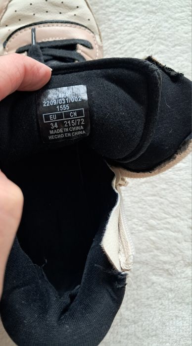 Ténis bota Zara 34