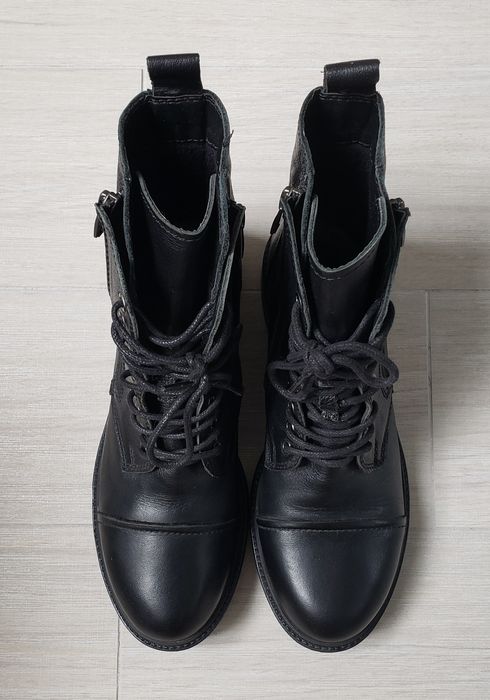 Ботинки чорнi шкiрянi