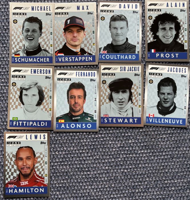Cartas Topps Turbo Attax F1 2025