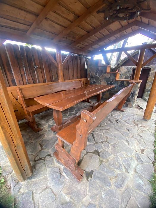 Садові меблі з дерева