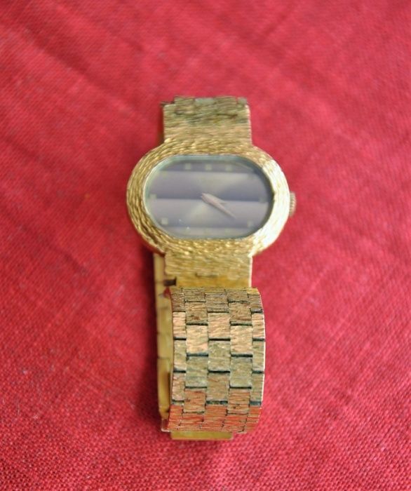 DUWARD  17 rubis e ponteiros em ouro + Tissot