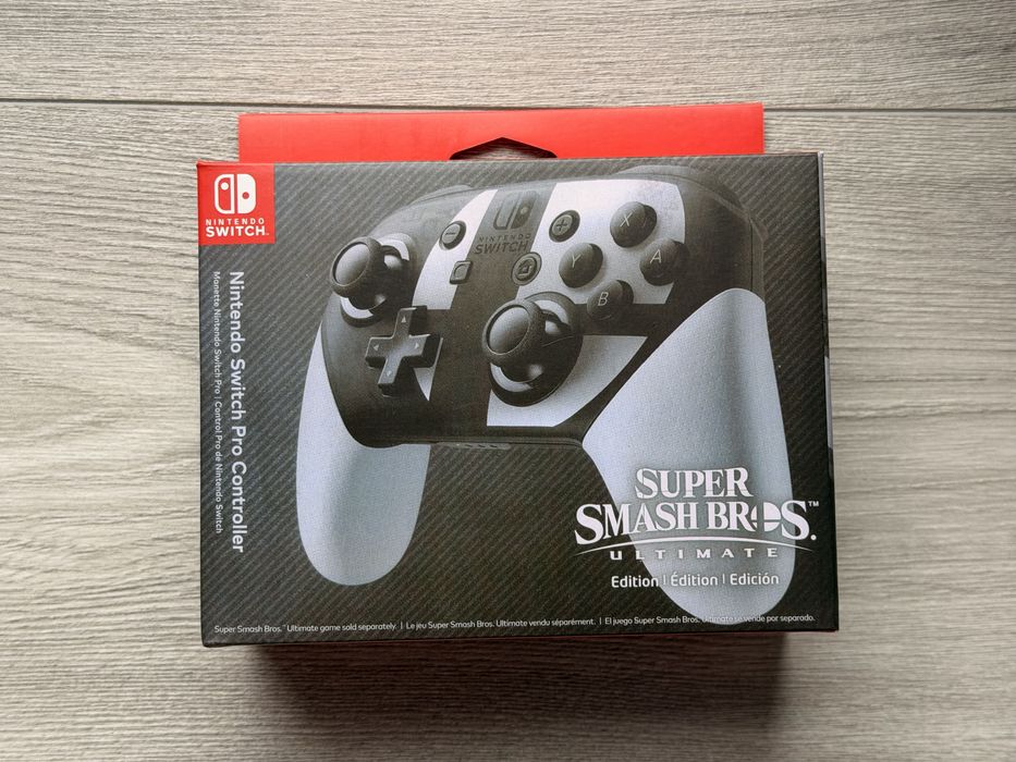 Oryginalny Pad Nintendo Switch Pro Controller Super Smash Bros. Ultimate Edition - Box