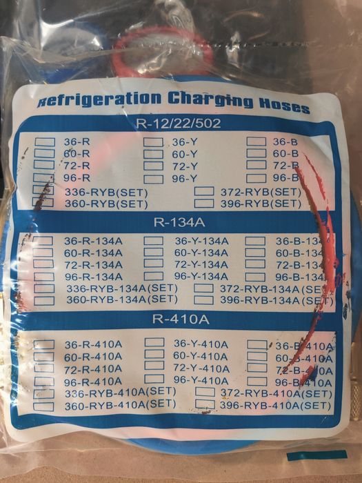 Manómetros para refrigeração/ar condicionado. Novo/Garantia