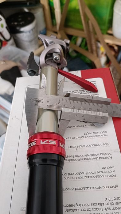 espigão selim telescópico