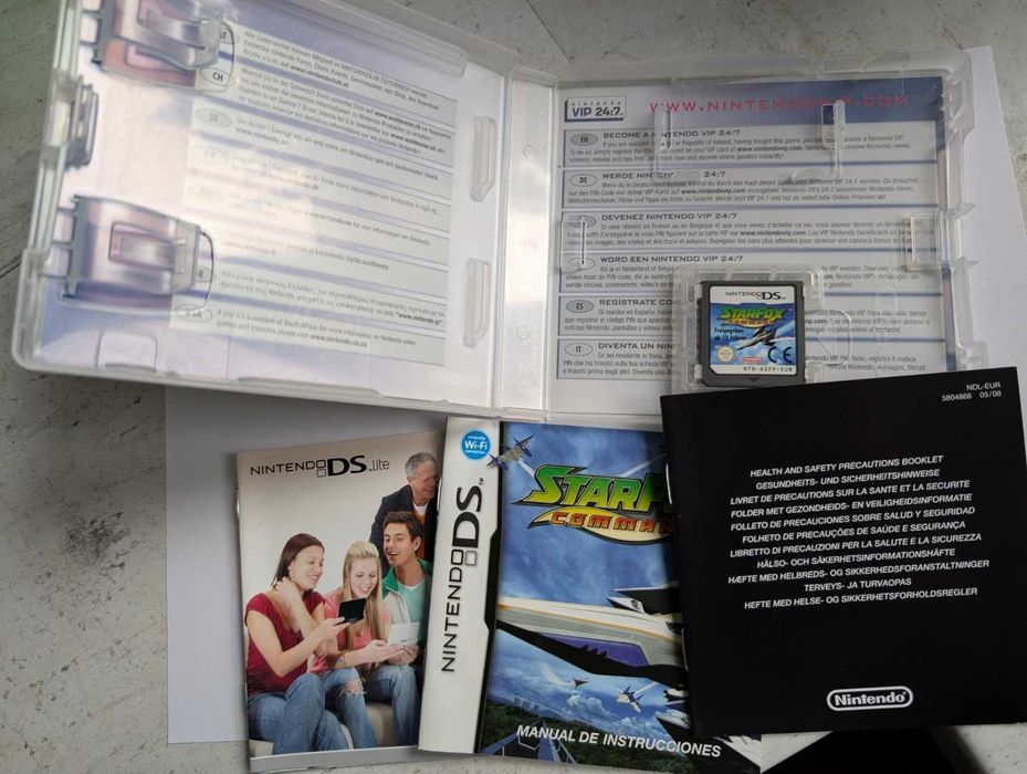 nintendo nds ds starfox command