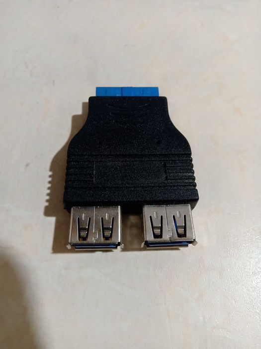 Переходники для пк USB 3.0 20 pin на 2 USB 3.0, DVI-I на VGA