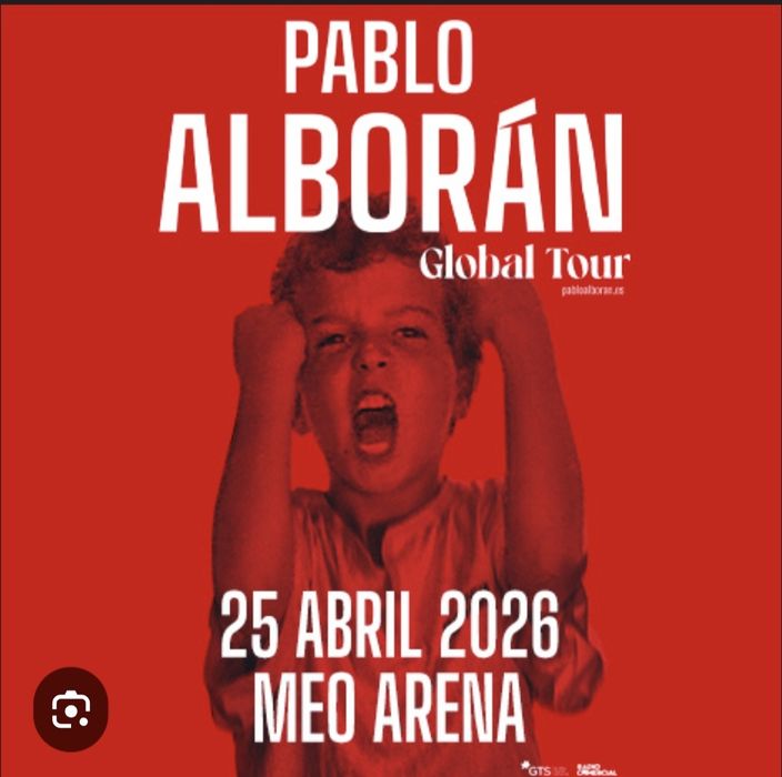 Bilhete Pablo Alboran