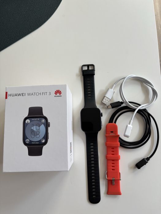 Smartwatch HUAWEI Watch Fit 3 Czarny