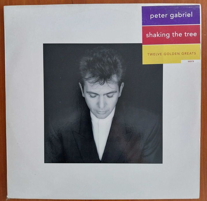 Vinil “Shaking the tree - Twelve golden greats”, de Peter Gabriel