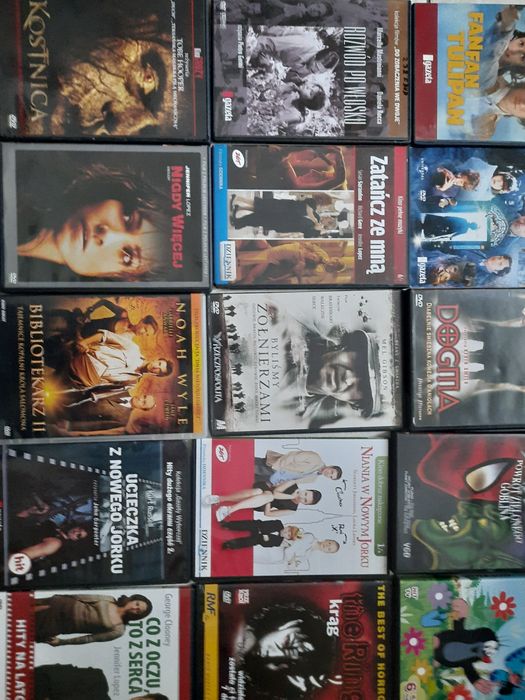 Płyty seriale dvd muzyka bajki 140 sztuk