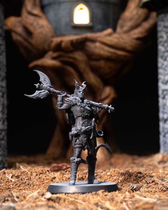 Wyett Łowczyni Diabelstwo Figurka 32mm 14K zgodna z DnD RPG Pathfinder