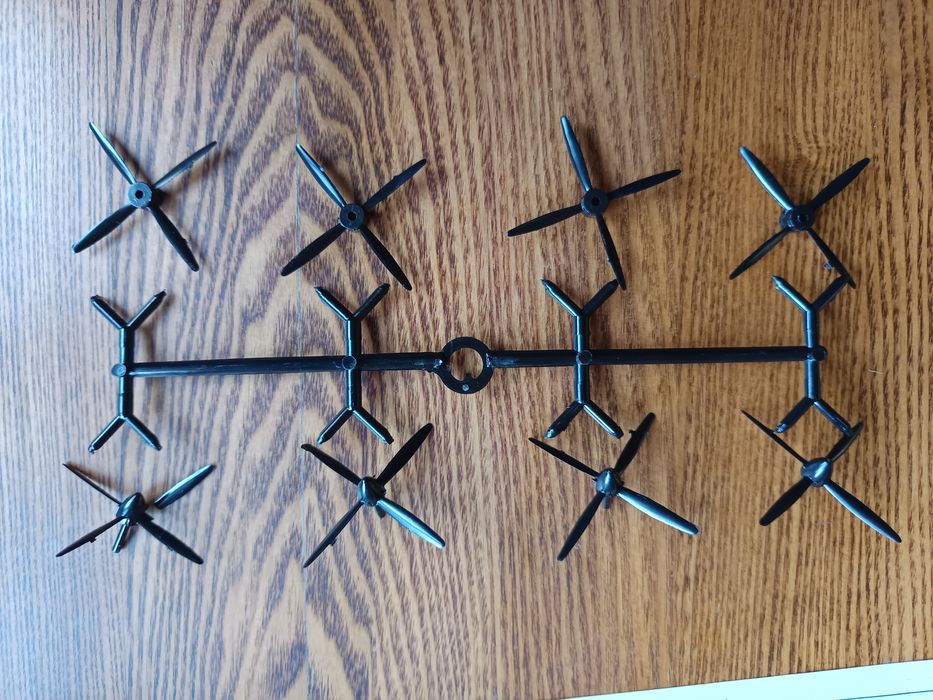 Сборная модель самолёта TU-20 Plasticart 1/100