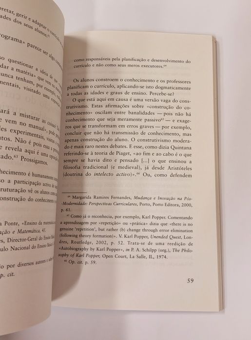O "eduquês" em discurso directo, de Nuno Crato