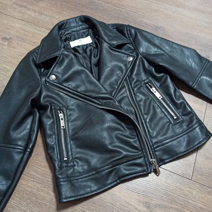 Косуха H&M, 5-6 років, 110/116 см. кожанка, шкіряна куртка