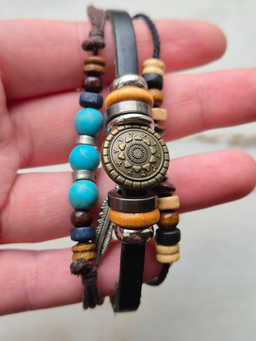 Pulseira com camadas