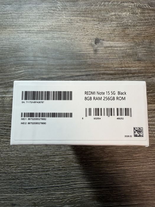 Redmi Note 15 5G 8/256гб