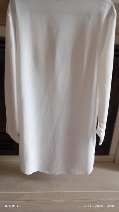 Túnica branca impecável Zara tamanho xs