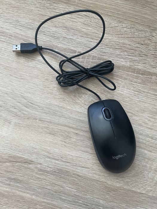 Logitech B100 – klasyczny model przewodowy na USB