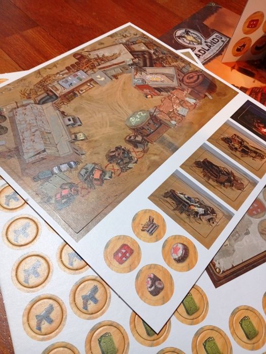 Badlands (ENG) – gra planszowa – wersja angielska – NOWA / niegrana