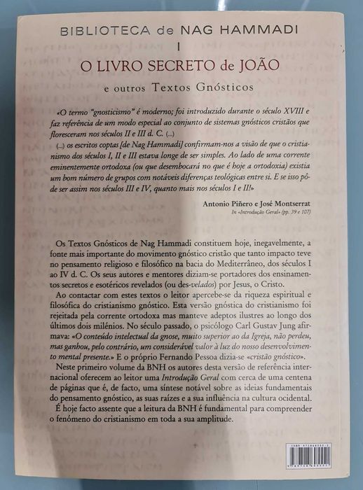 O Livro Secreto de João I - Biblioteca de NAG HAMMADI