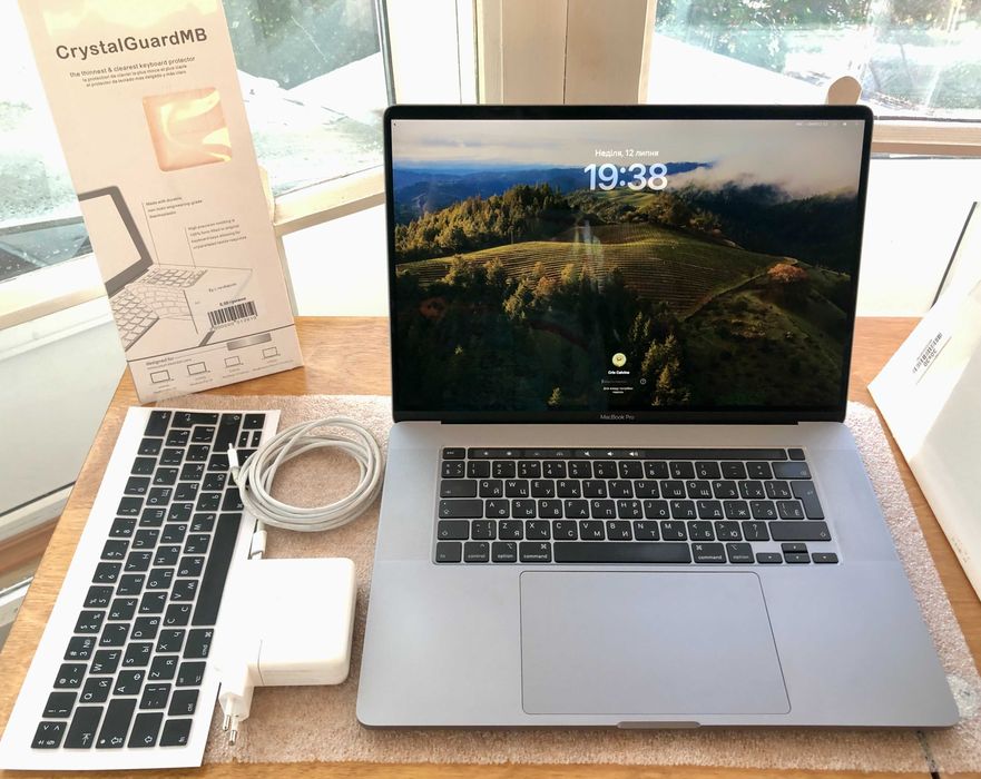 Macbook Pro 16 2019 A2141 i7 (6яд) 32GB 512GB Radeon 4GB батарея 353 цикл идеал