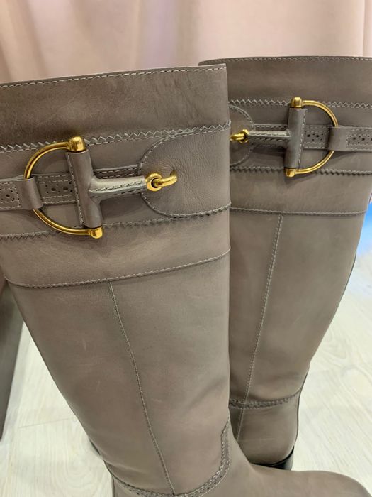 Сапоги Gucci оригинал Италия кожа 36 размер