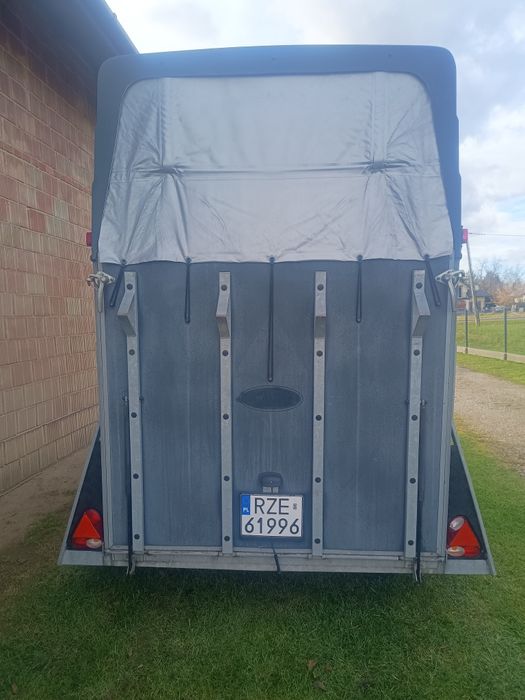 Przyczepa do przewozu koni