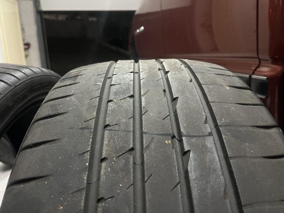 Pneus 265 35 r22 e filtro ar BMW e manete Mugen