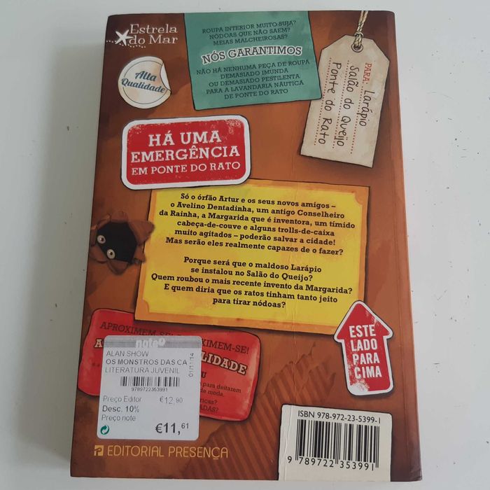 Livro Infantil Os Monstros das Caixas de Alan Snow