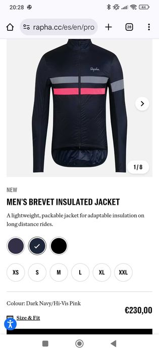 Casaco de ciclismo Rapha64738045005698123
