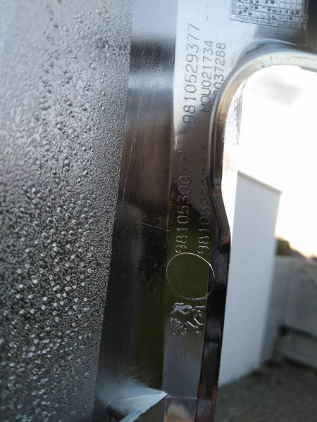 chrom atrapy peugeot 208 lift lifting nowy oryginał okazja!