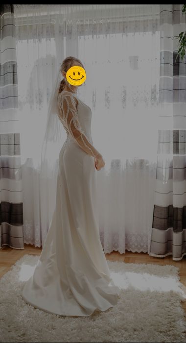 Suknia ślubna a' La rybka