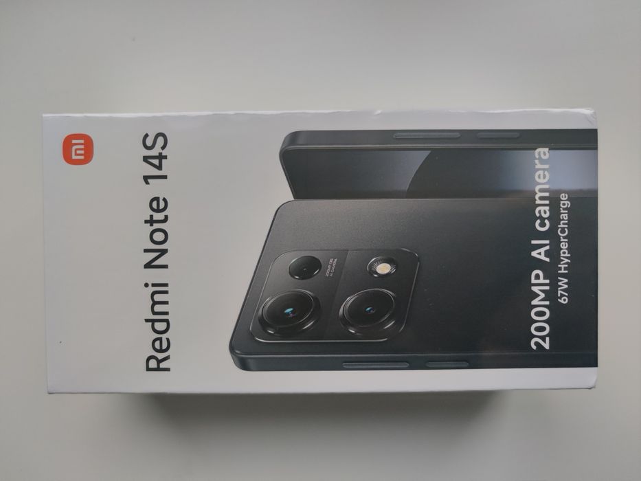 Xiaomi redmi note  14s 8/256 NFC БП новый запечатанный