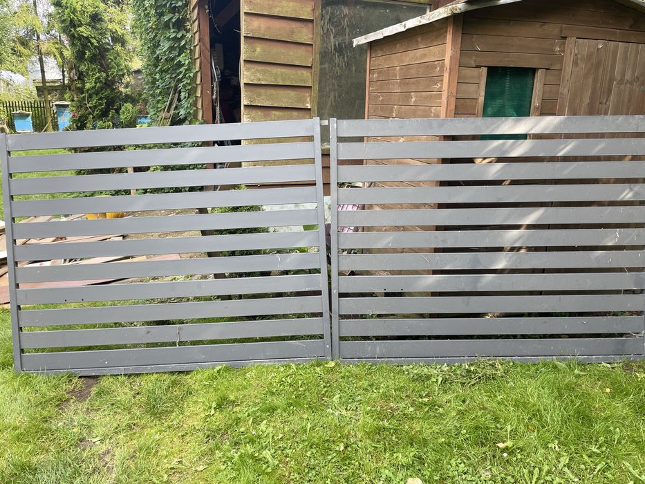 Brama wjazdowa panelowa kolor antracyt