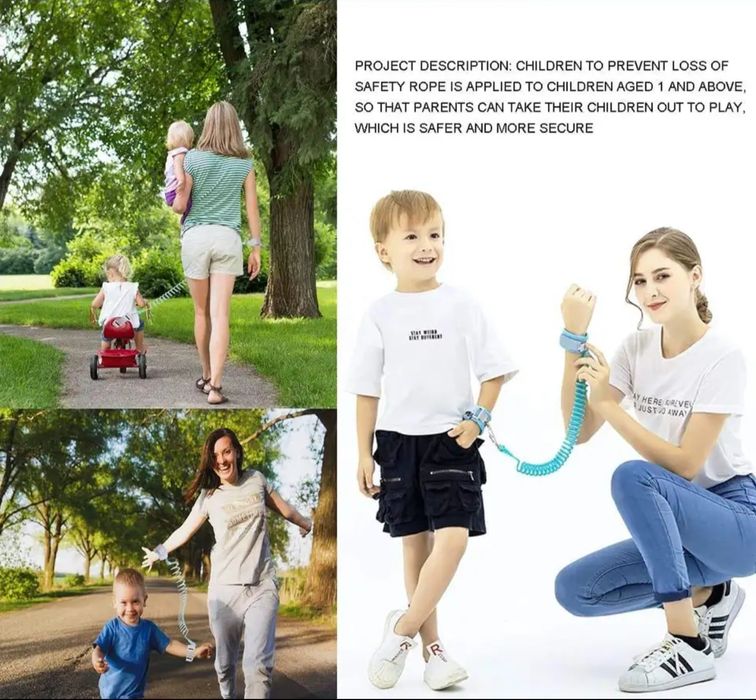 Pulseira extensível de segurança p/ Criança
"Anti Lost"