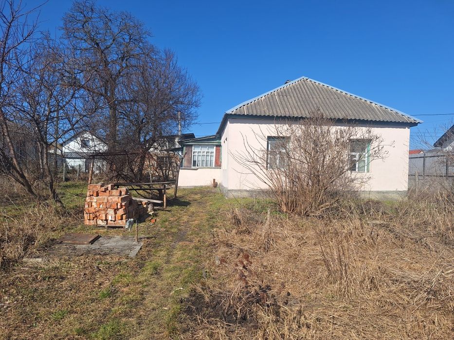 Будинок 75 м ГАЗ +8 соток + госпбудівлі м.Бориспіль 600м К шлях