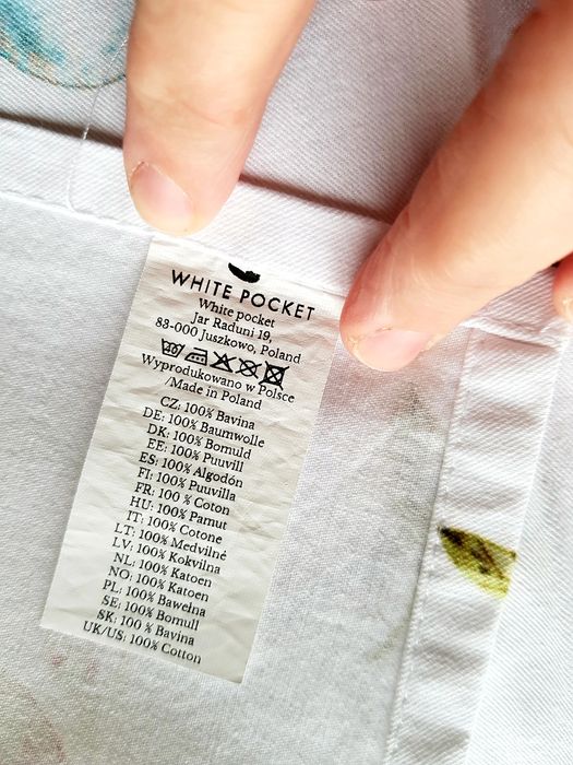 Podkładki nowe White Pocket 8 sztuk unikatowe.