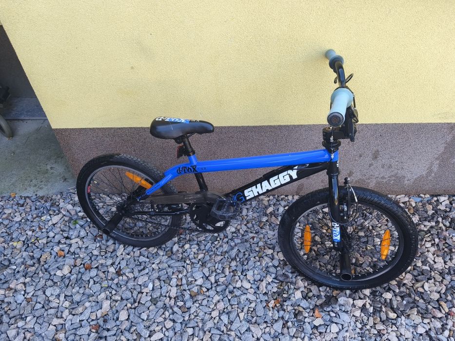 Rower BMX Big Shaggy dtox 20 cali  niebieski - stan BDB