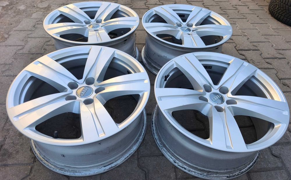 Felgi Aluminiowe 18 AUDI Q7 A4 B8 B9 Allroad A5 A7 A8 d4 d5 A6 C7 et25 KPL