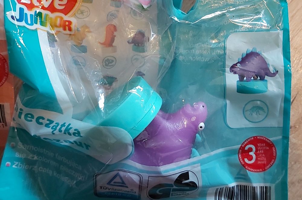 Pieczątki dla dzieci dinozaury