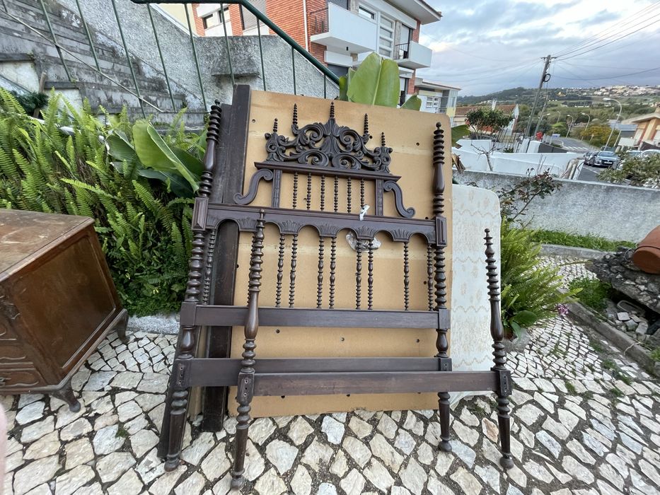 Mobilia  Quarto - Cama classica Vintage