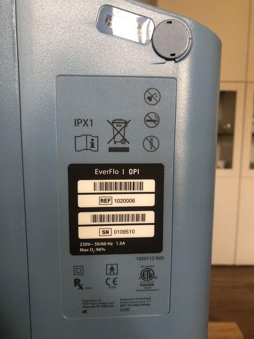 Aparat tlenowy Philips EverFlo I OPI