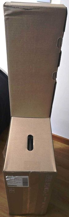 Soundbar Samsung Q600F Nova, na caixa