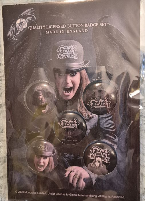 Band Button Badge Set