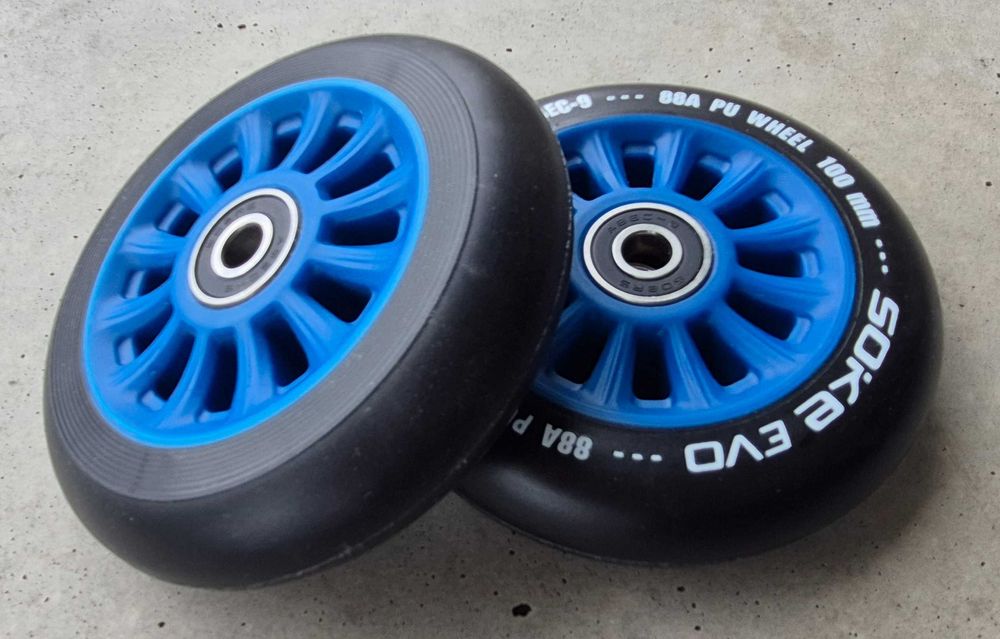 Kółka SOKE Evo 100mm AbEC-9 88A PU do hulajnogi