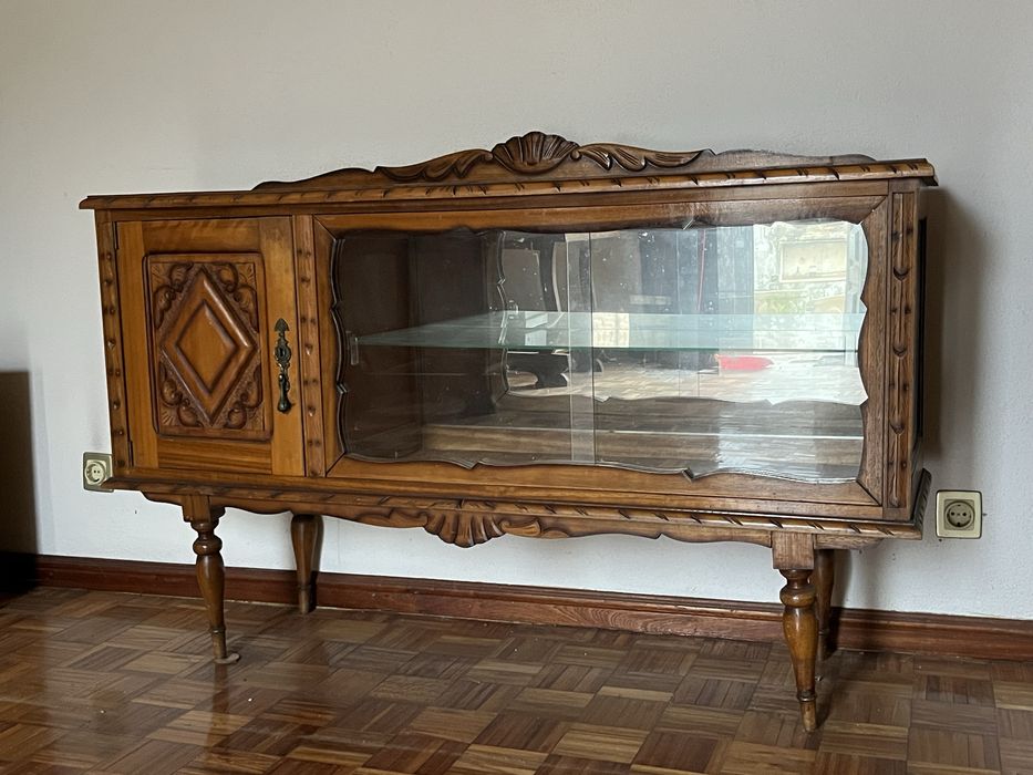 Cristaleira de vidro