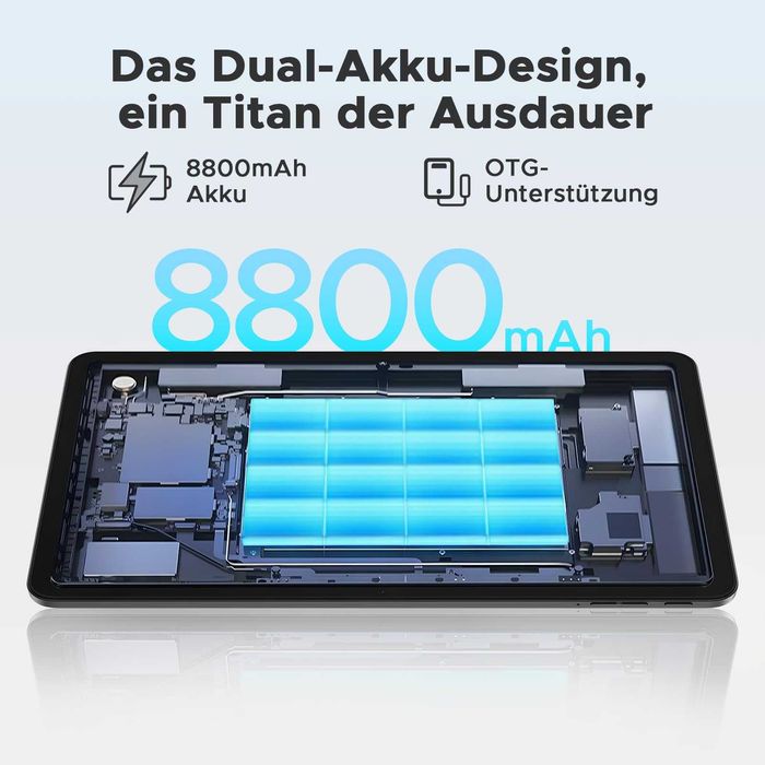 Tablet DOOGEE T36 12 cali 32 GB RAM 384 GB czarny Android 15 8800 mAh