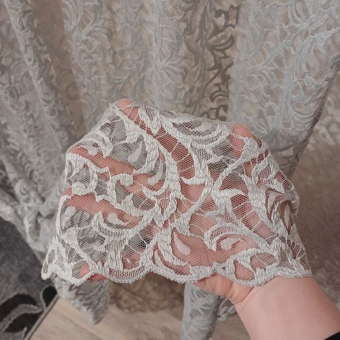 Тюль шторки гіпюр