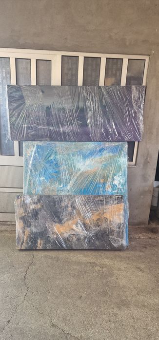 Telas / pinturas vendo conjunto 600€